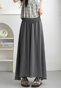 <span class=keywords><strong>Gonne</strong></span> estive a pieghe in gravidanza gonna <span class=keywords><strong>premaman</strong></span> di grandi dimensioni con fascia in vita regolabile - Product Image 4