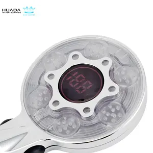 Hot Sale LED Filtered Rain Shower Head For Bathroom Manual Activated Carbon With Plastic Material Lighting Water Head