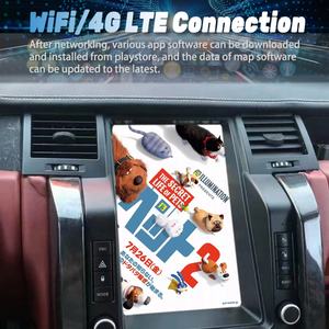 Radio con Pantalla QLED Android Tesla de 12.1 Pulgadas 2DIN para Land Rover Range Rover 2009, GPS, Carplay, Reproductor Multimedia, Reproductor de Video, Estéreo para Auto - Product Image 6