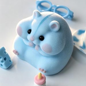 Juguete de Peluche de Hámster Apto para Niños Mayores de 14 Años, Puede Aliviar el Estrés y la Ansiedad - Product Image 5