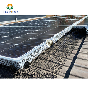 Năng lượng mặt trời <span class=keywords><strong>PV</strong></span> tấm lưới bảo vệ Kit năng lượng mặt trời Kệ hệ thống PVC-bọc thép chống chim Net hệ thống - Product Image 5
