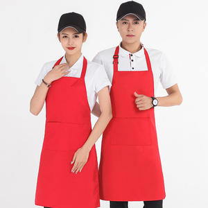 Delantal de Trabajo Promocional para Camareros, Delantal de Poliéster Impermeable Personalizable, Delantal de Cocina Unisex con Logotipo Personalizado - Product Image 6