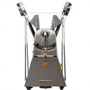 Laminoir à pâte automatique commercial réversible pour boulangerie, machine électrique verticale pour pizza, croissants et pain - Product Image 2