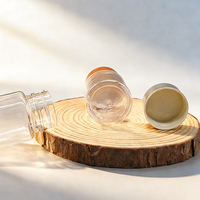 Vente en gros OEM Bouteille de pilules en plastique PET 60 ml avec bouchon à vis doré, conteneur d'emballage pharmaceutique Modèle HS21 Guangdong Chine