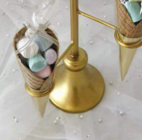 Supporto per torta a forma di orecchio di gatto di alta qualità per matrimonio festa festiva per Cupcake Display vassoio di cottura per torta nuziale supporto per pasticceria strumenti - Product Image 5