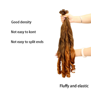 BELEZA 1/30 Eliza: Extension per Capelli Sintetici Ricci a Treccia all'Uncinetto, Morbidi, Duraturi, Facili da Installare, per Donna - Offerta Imperdibile - Product Image 3