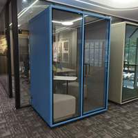 Cabine téléphonique insonorisée pour bureau, cabine acoustique intérieure pour enregistrement, cabine silencieuse pour étude, cabine de réduction du bruit pour la pratique des instruments de musique