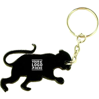 Porte-clés ouvre-bouteille en forme de singe imprimé, logo personnalisé, cadeaux promotionnels personnalisés, cadeaux d'entreprise, souvenirs d'entreprise