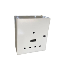 Boîtier métallique de qualité industrielle IP54, boîte de distribution en acier pour la gestion de l'énergie et la protection des câblages, montage mural