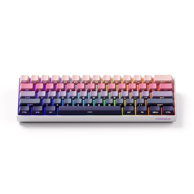 Akko MonsGeek FUN60 Professional Magnetic Switch Hall Effect Quick Trigger Gaming Keyboard 60% Layout