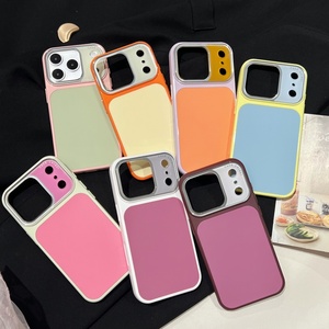 เคสโทรศัพท์มือถือแบบซิลิโคนเหลวสำหรับ <span class=keywords><strong>iPhone</strong></span> 17 <span class=keywords><strong>12</strong></span> 13 14 15 16 <span class=keywords><strong>Pro</strong></span> <span class=keywords><strong>Max</strong></span> <span class=keywords><strong>พร้อม</strong></span>ปุ่มสัมผัส AI ป้องกันแรงกระแทก ขายส่ง - Product Image 2