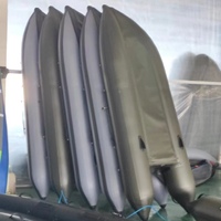 Bateau gonflable de skiff de micro de croisement extra résistant de Kaboat avec des supports de tige