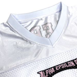 Uniforme deportivo de fútbol americano de gran tamaño transpirable de malla personalizada - Product Image 3