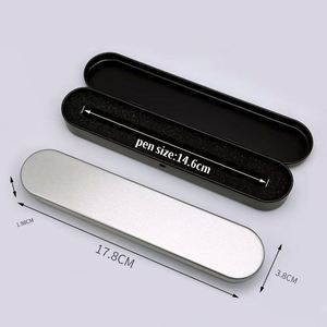 Expédition rapide : Boîte à outils en métal à couvercle rabattable pour aiguilles anti-acné et extracteurs de points noirs, avec insert en éponge, pour l'école et le bureau - Product Image 2