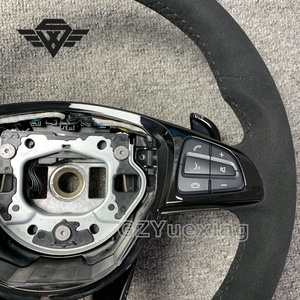 Volante per auto in materiale Alcantara personalizzato aggiornato adatto a <span class=keywords><strong>Mercedes</strong></span> <span class=keywords><strong>Benz</strong></span> <span class=keywords><strong>W205</strong></span> W204 W212 W211 W213 E300 W218 W222 AMG - Product Image 3