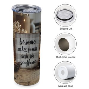 Stainless Steel Tumbler 20oz Vacuum <b>Insulated</b> Custom Logo All Day Ice Retention Car <b>Cup</b> - Product Image 2