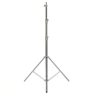 Trípode de Acero Inoxidable Db Sh 2.8M, Soporte Flexible para Iluminación Fotográfica con Bloqueo de Perilla, 3 Secciones en las Patas - Product Image 1