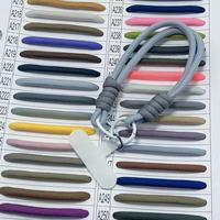 Cuerdas de nailon tejidas DIY para llaveros, accesorios para bolsos, pulseras, ligeros y ecológicos para la fabricación de joyas