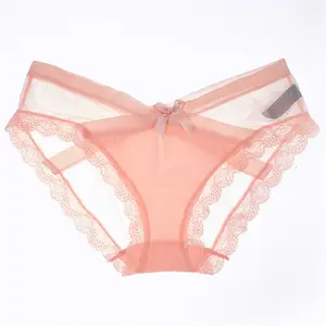 Mode Plus Size Sexy Kant Verleidelijk Mooie Slips Katoen Lage Taille Leuke Meisjes Dame Slipje Vrouwen Ondergoed