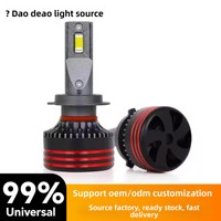 Phares LED pour voiture GNLI, M8, haute puissance, 55W, super lumineux, 12V, 6500LM, H11/H79005, compatibilité universelle, 3000K, garantie 1 an