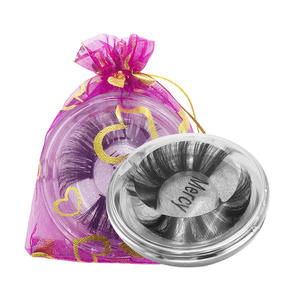 Vente en gros 3d Faux Mink Lashes Vendeurs 25mm Faux Mink Lashes et Private Label Vegan Faux Mink Eyelashes avec <span class=keywords><strong>Sac</strong></span> - Product Image 4