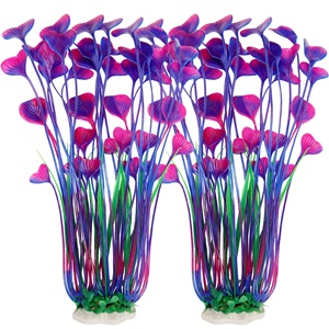 <span class=keywords><strong>Aquarium</strong></span> sous-marin de haute qualité artificielle herbe verte <span class=keywords><strong>Aquarium</strong></span> réservoir décoration en plastique fleur poisson plante artificielle à vendre - Product Image 1