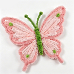 DIY Chenille Stems Fluffy Wire Pipe Cleaners Creative Handmade <b>Plastic</b> Twist Stick Educational Toys Craft Supplies Artifacts - Product Image 3