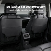 Protecteur anti-coup de pied pour siège de voiture en cuir PU, tapis anti-coup de pied pour siège de voiture personnalisé OEM