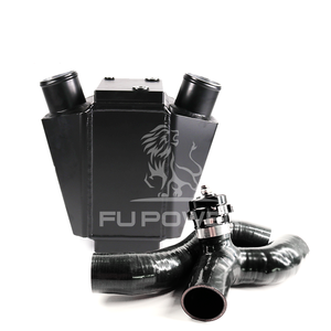 2018-2020 SEA-DOO RXT-X 300 Supercooler <span class=keywords><strong>Intercooler</strong></span> avec Kit de mise à niveau des tuyaux et vanne de soufflage Tial <span class=keywords><strong>50mm</strong></span> - Product Image 1