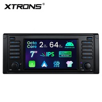 Système de navigation stéréo Android 7 pouces pour BMW E39/E39 M5, Octa Core, 64 Go, écran IPS, EQ DSP, plusieurs interfaces utilisateur, CarPlay, CE-XTRONS