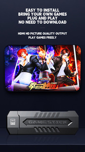 เครื่องเล่นเกมทีวี 4K HD รุ่นขายดี X2 สีน้ำเงิน กล่องทีวีส่วนตัว พร้อมจอยสติ๊กไร้สาย วิดีโอเกมคอนโซล - Product Image 4
