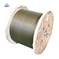 Câble en acier de qualité supérieure pour machine de traction d'ascenseur, 4mm, 6mm, 8mm, 10mm, 13mm, 14mm, pièces de treuil de levage