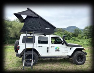 Tente de toit TRAP OVERLAND en aluminium, vente chaude, fabricant OEM, pour 4x4 tout-terrain, GORE-TEX, tente de voiture, sécurité garantie - Product Image 2