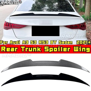 Pour Audi A3 S3 RS3 8Y Berline 2021+ Aileron de coffre arrière, Spoiler de coffre arrière, Aileron de coffre, Accessoires automobiles - Product Image 2