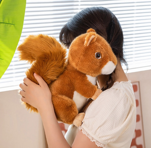 Mới Dễ Thương Đứng Mô Phỏng Ít Sóc Thú Nhồi Bông Mềm Đồ Chơi Sang Trọng Quà Tặng Sinh Nhật Cô Gái Đồ Chơi Cho Trẻ Em - Product Image 3