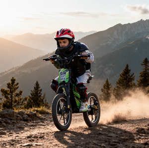 Bicicletta Elettrica per <span class=keywords><strong>Bambini</strong></span> 16 Pollici Motore 36V 250W Batteria Rimovibile per <span class=keywords><strong>Bambini</strong></span> 7-12 Anni Design Sicuro - Product Image 4