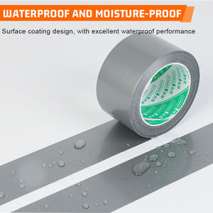 UJANG Low Moq Wholesale Private logo <strong>Adhesive</strong> <strong>Tape</strong> Waterproof Heavy Duty Repair Silver air Conditioner Cloth Duct <strong>Tape</strong> - Product Image 4