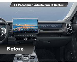 Écran passager Android pour Jetour <span class=keywords><strong>T1</strong></span> Freedom, copilote de voiture, navigation GPS Android, lecteur multimédia, unité principale - Product Image 4