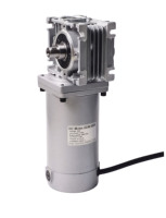 Motor DC Magnet Permanen 120W dengan Gear, Torsi Tinggi, Kebisingan Rendah, dan Encoder untuk Perahu, Sepeda Listrik, dan Peralatan Rumah Tangga