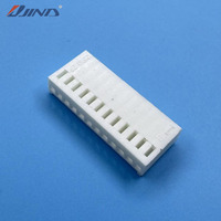Conectores JINDA 2510-12Y de 2.54mm y 12 pines PA66, de cable a placa y tipo wafer, CC 250V, latón estañado, montaje en placa PCB
