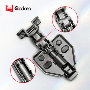 Nhôm cửa bản lề mềm đóng Heavy Duty bản lề thủy lực giấu đồ nội thất phần cứng Tủ bản lề - Product Image 3