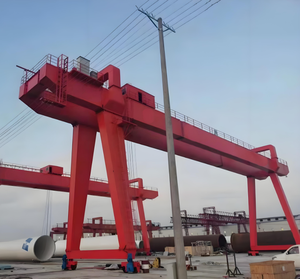 Gru a Portale a Doppia Trave con Telaio a A, con Ruote, 15t 20t 30T, Gru a Portale con Ruote in Gomma per Esterni - Product Image 4