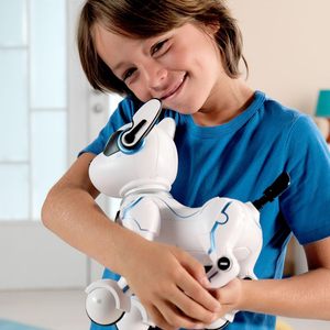 LEXiBOOK Power Puppy: Il Mio Robot Cane Intelligente con Controllo Remoto, Gesti, Addestramento, Danza, Musica, Effetti Luminosi e AI Programmabile - Product Image 4