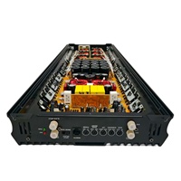 Amplifier Mobil Monoblock 5000W Kelas SPL Kompetisi Tipe D Saluran Tunggal Daya Tinggi untuk Subwoofer Audio Mobil