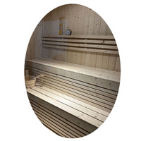 Meilleures salles de sauna à vapeur en bois Intérieur traditionnel d'usine Chaleur sèche Sauna de relaxation Bain de vapeur extérieur au design moderne