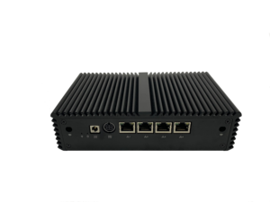 Qotom คอมพิวเตอร์ขนาดเล็กสำหรับ Q710G4ไฟร์วอลล์พัดลม Quad Core AES-NI <span class=keywords><strong>J3455</strong></span> 4กิกะบิต LAN POE - Product Image 2