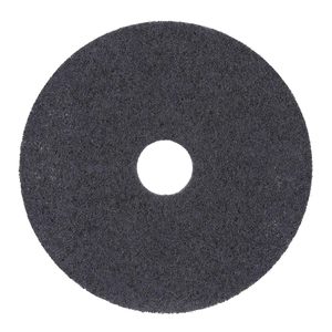 Boardwalk BWK4017HIP High Performance 17\" Stripping <b>Floor</b> Pads Grayish Black 5/Carton Commercial <b>Cleaners</b> - Product Image 1