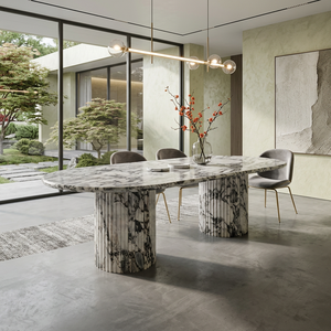 Newstar Stone Furniture Calacatta Viola Coffee <strong>Table</strong> Living Room Customized Luxury Natural Marble <strong>Elephant</strong> White Coffee <strong>Table</strong> - Product Image 2