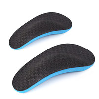Demi-semelles de soutien de la voûte plantaire en coton respirant et élastique, absorbant les chocs, pour l'alignement des pieds, idéales pour la course, la marche et les inserts de chaussures quotidiennes