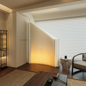 Biombo de Papel con Estructura de Panal Plegable y Ligero, Tamaño Personalizable, Diseño Simple, Separador de Ambientes para Oficina - Product Image 3